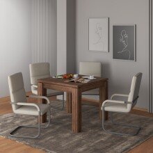 Kulissen-Esstisch >DINING< ausziehbar bis 180cm,...