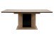Esstisch >Varona< ausziehbar bis 200cm, Artisan Oak Dekor / Schwarz - 160/200x76x90 cm (B/H/T)