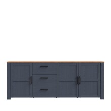 Sideboard >BOHOL< 3 Türen, 3 Schübe,...