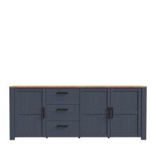 Sideboard >BOHOL< 3 Türen, 3 Schübe,...