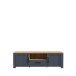 Lowboard >BOHOL< 2 Türen, 1 Schub, Riviera Eiche / Navy Eiche - 166,1x51,8x42cm (BxHxT)