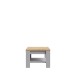 Couchtisch >BOHOL< in Riviera Eiche Dekor / Eiche grau - 60x45,7x60cm (BxHxT)