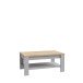 Couchtisch >BOHOL< in Riviera Eiche Dekor / Eiche grau - 100x45,7x60cm (BxHxT)