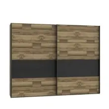 Schwebetürenschrank >JAKOBINA< 2 Türen,...