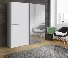 Schwebetürenschrank >WHITE KISS< 2 Türen,...
