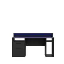 Gamingtisch >TEZAUR< LED-Wechselbeleuchtung,...