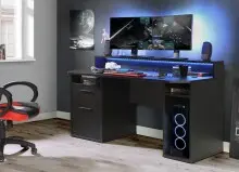 Gamingtisch >TEZAUR< LED-Wechselbeleuchtung,...