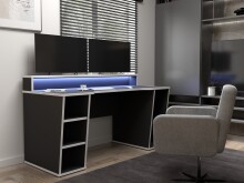 Gamingtisch >TEZAUR< LED-Wechselbeleuchtung,...