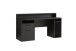 Gamingtisch >TEZAUR< Schublade,Tür, 4 Fächer, schwarz - 160x91x72cm (B/H/T)