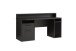 Gamingtisch >TEZAUR< Schublade,Tür, 4 Fächer, schwarz - 160x91x72cm (B/H/T)