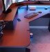 Eckschreibtisch >TEZAUR< Gamingtisch, LED-Wechselbeleuchtung, schwarz - 160x91,1x160cm (B/H/T)