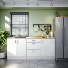 Küchen-Set >KIRA< (Küchenblock Kira 200A)...