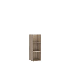 Regal >WINNIE< 2 Böden, 3 Fächer, Sonoma Eiche Dekor - 29,6x89,8x33,1cm (BxHxT)