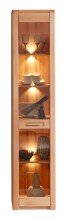 Standvitrine >Nature One< 1 Tür, mit LED, FSC,...