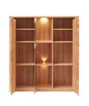 Highboard >Nature One< 3 Türen, mit LED, FSC,...