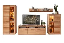 Wohnwand >Nature One< 4-teilig, mit LED, FSC, in...