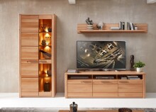 Wohnwand >Nature One< 3-teilig, mit LED, FSC, in...
