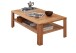 Couchtisch >Nature One< mit Ablageboden, in Kernbuche teilmassiv - 120x40x70cm (B/H/T)