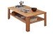 Couchtisch >Nature One< mit Ablageboden, in Kernbuche teilmassiv - 120x40x70cm (B/H/T)