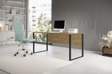 Schreibtisch >Amanda< in Eiche Artisan Dekor - 170 x 77 x 73 cm (B/H/T)