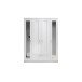Kleiderschrank >Lepini< in Weiß, Dekorfolie - 156x191x50cm (BxHxT)