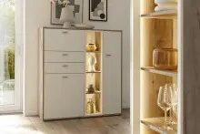 Highboard >SANTERNO< 2 Türen, 2 Schübe,...