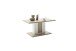 Couchtisch >SANTERNO< in Viking Ecihe Dekor / Soft White - 95x45x55 (BxHxT)