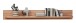Wandboard >Nature One< FSC, in Kernbuche teilmassiv - 180x24x22cm (B/H/T)