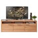 Wohnwand >Nature One< (3-teilig) Kernbuche teilmassiv - 320x203x45cm (BxHxT)