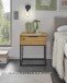 Nachtkommode >Seppo< in Nadelholz massiv, Massivholz - 45x52x40cm (BxHxT)
