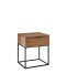 Nachtkommode >Seppo< in Nadelholz massiv, Massivholz - 45x52x40cm (BxHxT)