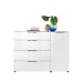 Kommode >Sean< in Weiß, - 135x99x40 cm ( BxHxT)