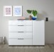 Kommode >Sean< in Weiß, - 135x99x40 cm ( BxHxT)