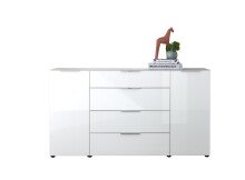 Kommode >Sean< in Weiß, - 180x99x40 cm ( BxHxT)