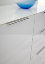 Lowboard >Sean< in Weiß, - 180x55x40 cm ( BxHxT)