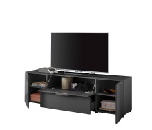 TV-Lowboard >Sean< in Anthrazit, - 180x55x40 cm (BxHxT)