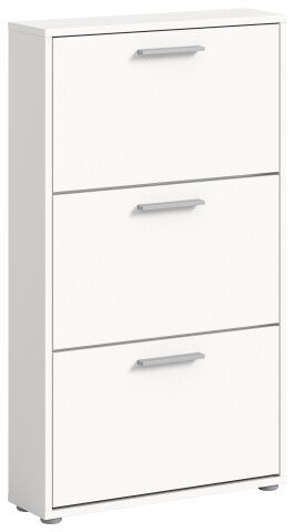 Schuhkipper >See< in Weiß, Melaminbeschichtet - 59x103x17cm (BxHxT)