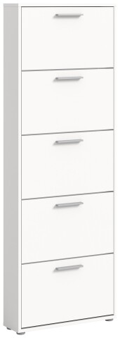 Schuhkipper >See< in Weiß, Melaminbeschichtet - 59x169x17cm (BxHxT)