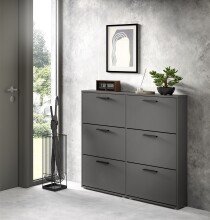 Schuhkipper >See< in Anthrazit, Melaminbeschichtet...