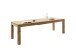 Kulissen-Esstisch >ETNA< ausziehbar bis 260cm, FSC Wildeiche massiv geölt - 180/260x77x90 BxHxT
