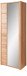 Garderobenschrank >Nature One< 2 Türen, 5 Böden, soft-close, Kernbuche teilmassiv - 74x201x40cm B/H/T