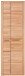 Garderobenschrank >Nature One< 2 Türen, 6 Böden, soft-close, Kernbuche teilmassiv - 65x201x40cm B/H/T