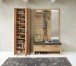 Garderobenschrank >Nature One< 2 Türen, 6 Böden, soft-close, Kernbuche teilmassiv - 65x201x40cm B/H/T