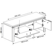 Schuhbank >Nature One< inkl. Kissen, 1 Klappe, FSC Kernbuche teilmassiv - 120x48x40cm (B/H/T)