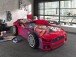 Autobett >Power< 90x200cm, inkl. Lattenrost, Rot, MDF - 227x60x111cm (BxHxT)
