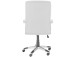 Bürostuhl >Yngve< in Weiß, PU - 66x122x71cm (BxHxT)