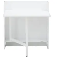 Klapptisch >Froya< in Weiß, MDF/Kiefer -...