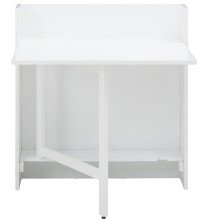 Klapptisch >Froya< in Weiß, MDF/Kiefer -...