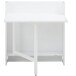 Klapptisch >Froya< in Weiß, MDF/Kiefer - 84x90x80cm (BxHxT)