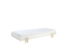 Stapelbett >Moldulo< 90x200cm, inkl. Lattenrost,...
